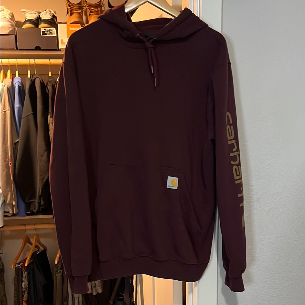 Carhartt Brown Sweatshirt Hoodie